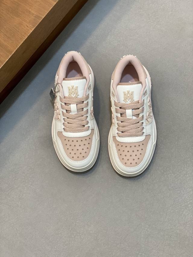 Couple's Amiri Ma-1 series casual sneakers are shipping! Made in Dongguan, thes