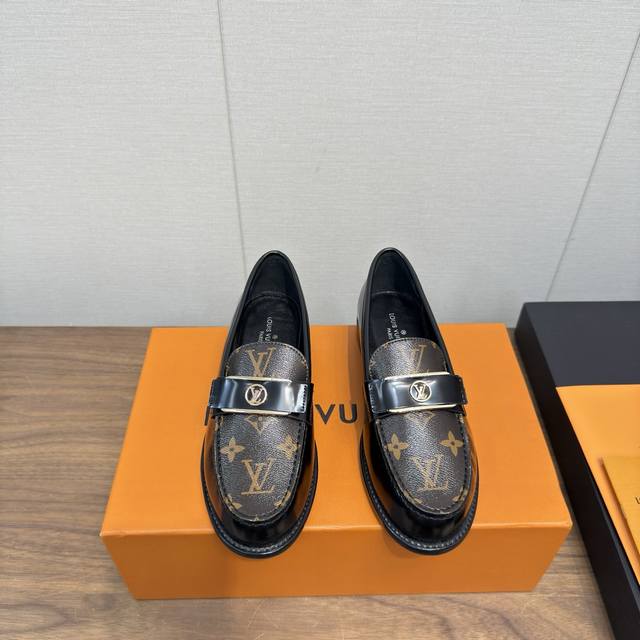 louis Vuitton Ss25 New Arrival Donkey brand series slip-on loafers Mary Jane fla