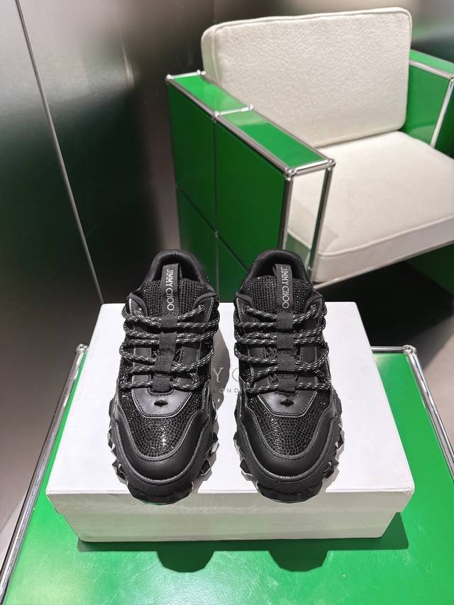 Leather Diamond Surface 590 K041 Jimmy Choo's new Diamond X II M series dad sho