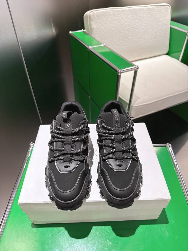 Leather Diamond 590 K41 Jimmy Choo's new Diamond X II M series dad shoes for Sp