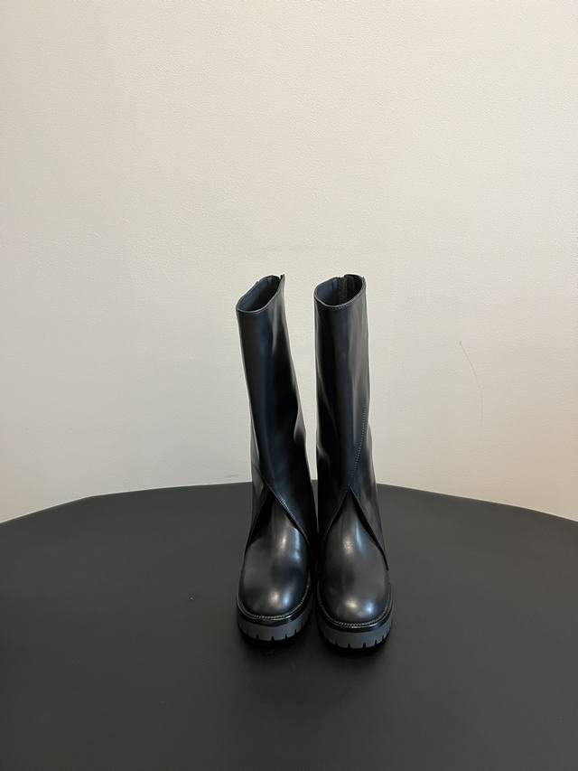 Exclusive purchasing agent-level Ann Demeuemees* Ann two-way knight boots . On