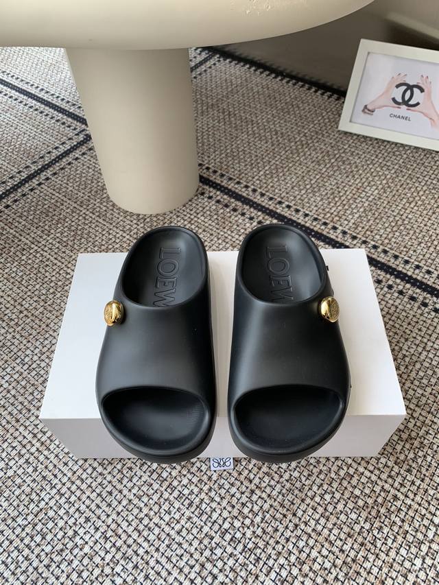 Top version Loewe new summer beach slippers Original purchase and development of