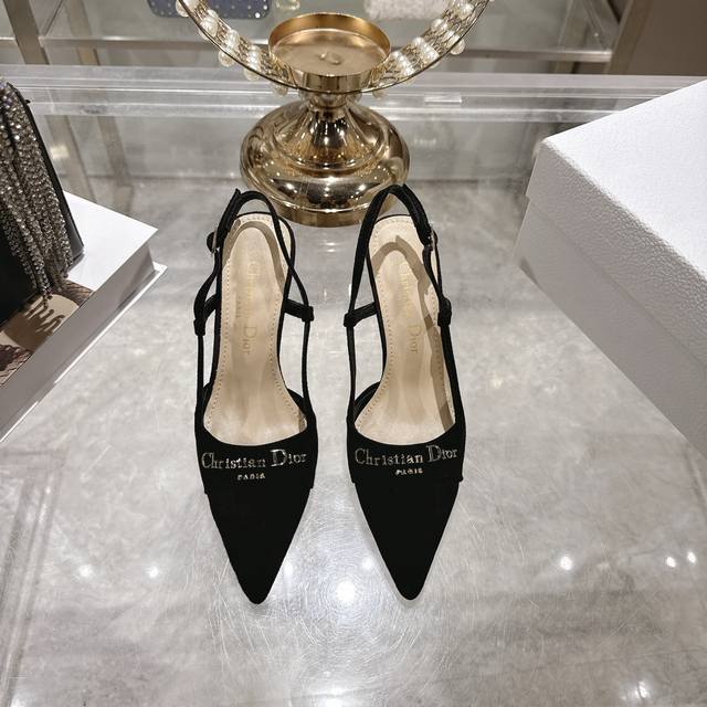 Factory-made single shoes and sandals 25Ss Early Spring new Dior D-My hardware