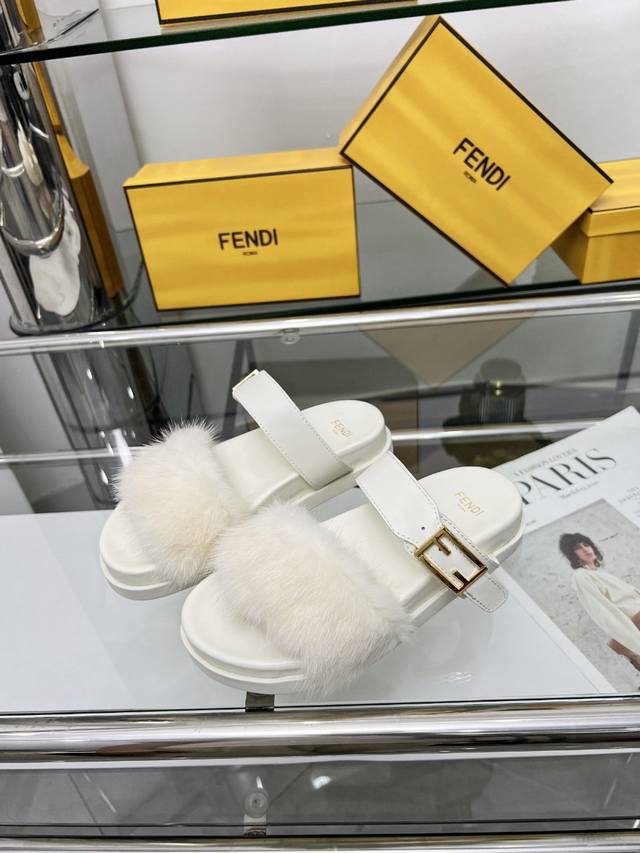 Original 1:1 mold mink fur 35-43