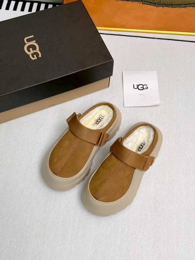 Factory: Unisex Ugg 2025 new product Little Potato, half-slip on to unlock a re