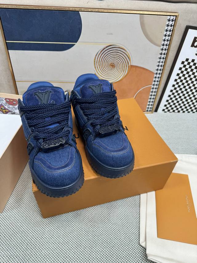 Puffdin's high-quality Lv couple's sneakers~Louis Vuitton By Virgin Abloh's best