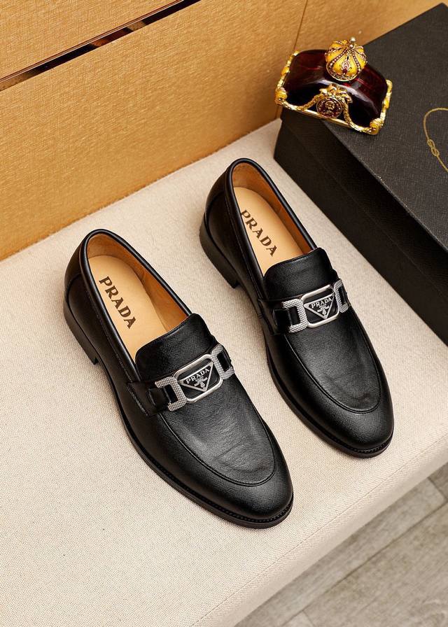 Product trademark: Prada Prada casual leather shoes Regular size: 38-44 45.46 C