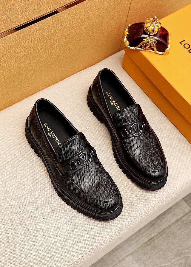 Product Trademark: Louis Vuitton Casual Leather Shoes Standard Sizes: 38-44, 45
