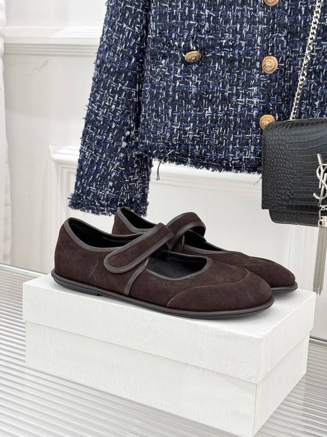 Factory Price: 25Wf New Vintage Mary Janes from The Row. These Mary Janes evoke