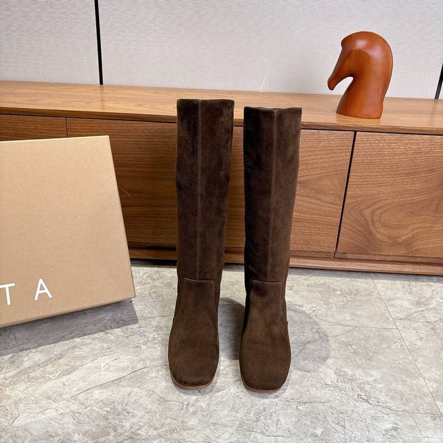 Top original version Miista 25Ss new autumn and winter simple luxury slip-on boo