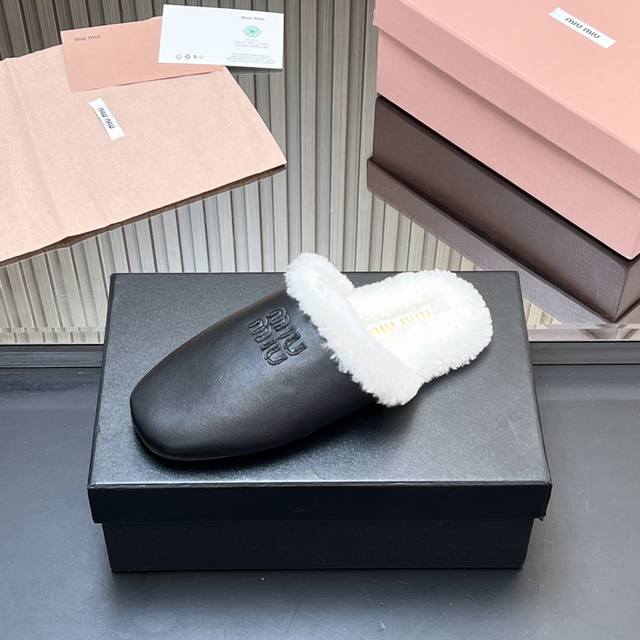 Factory price p What you see is what you get Top wool lining Miumiu25 autumn an