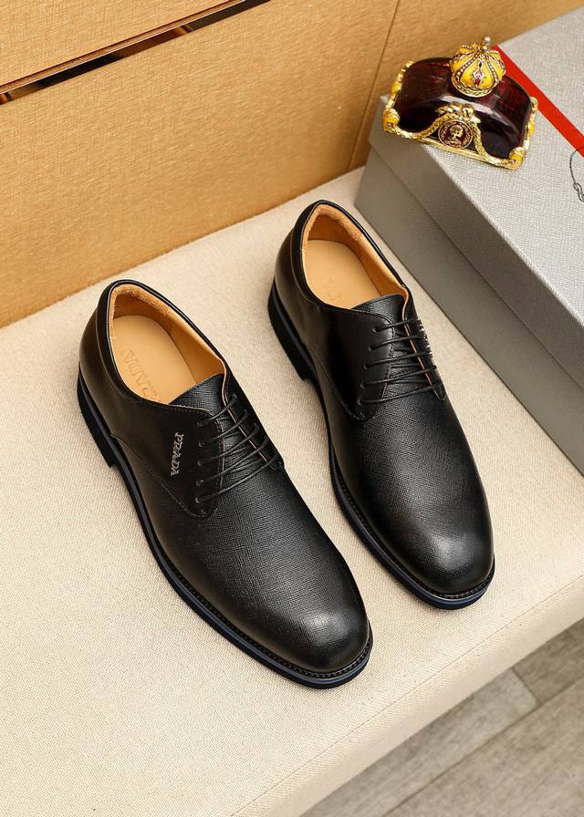 Product trademark: Prada Prada business leather shoes Regular size: 39-44 38.45