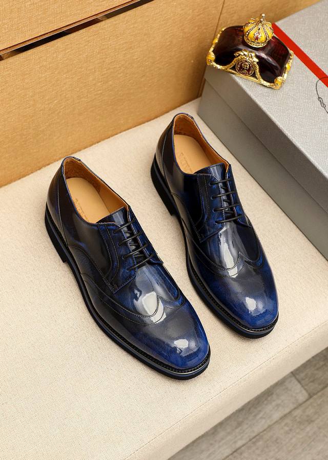 Product trademark: Prada Prada business leather shoes Regular size: 39-44 38.45