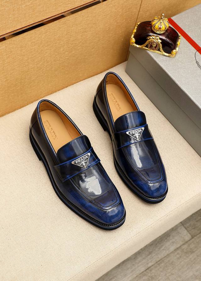 Product trademark: Prada Prada casual leather shoes Regular size: 39-44 38.45.4