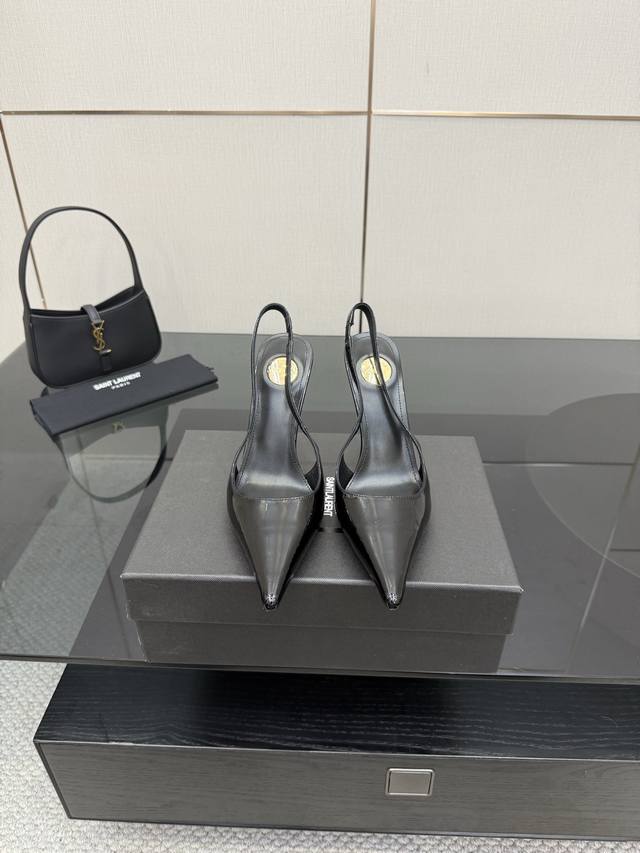 Saint Laurent's stunning high heels! Spring 25 collection! Who can resist these