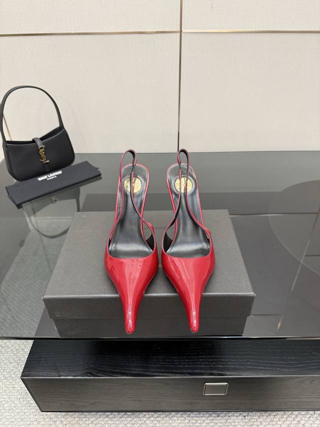 Saint Laurent's stunning high heels! Spring 25 collection! Who can resist these