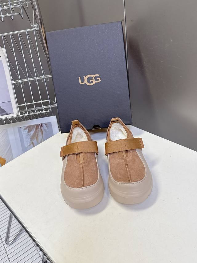 Men's 10 Ugg snow boots, the latest thick-soled furry couple's shoes for fall a