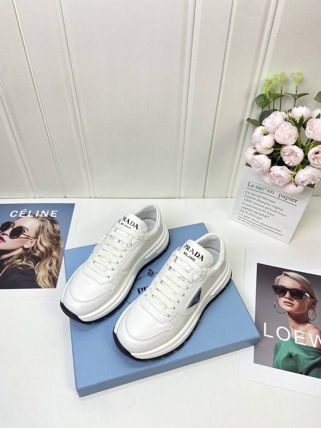 Factory p batch Certified Ad* latest Re-Nylon series triangle logo couple casual