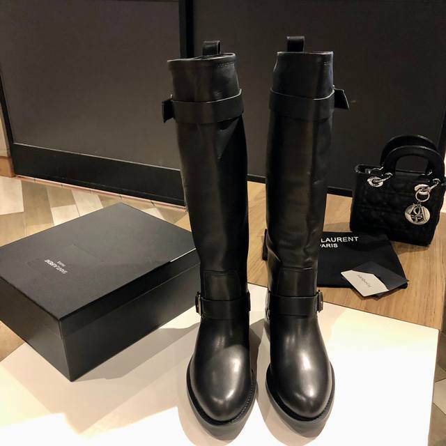 Saint Laurent YSL high-heeled boots. These are the latest fall/winter boots fro