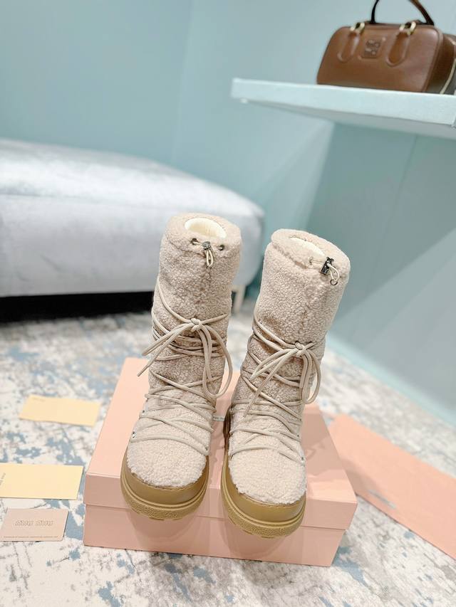 High-end version of the Miumiu Miu Miu 24Ss series, women's logo nylon gabardin