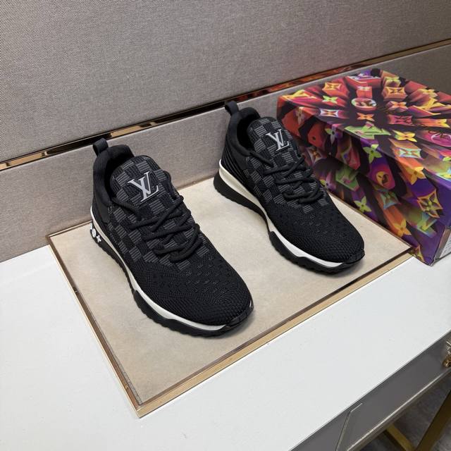 Factory direct price men's sports shoes, original Lv~ Men's casual shoes 2025Z,