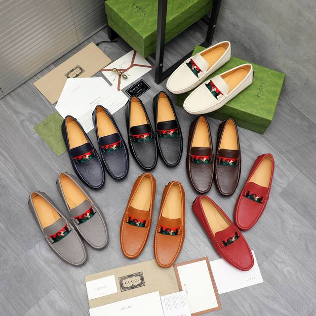 Factory direct price men's sports shoes original product. Trademark: Gucci casua