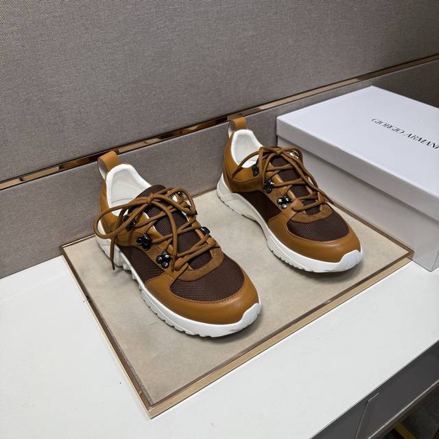 Factory direct price men's sports shoes, original Armani brand~ Men's casual sho