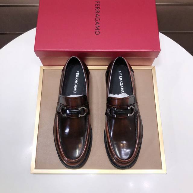 Factory direct price men's sports shoes, original Ferragamo style, latest model