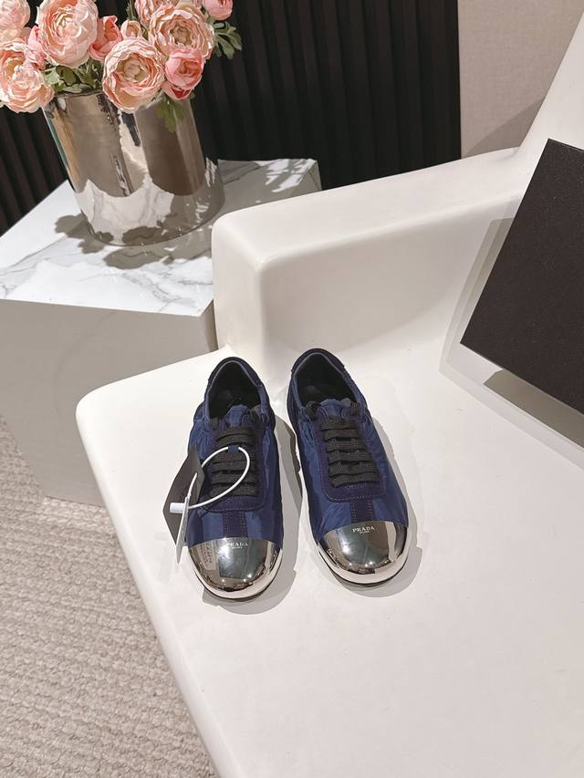 Factory Price Women's Shoes Sports Original Single Prada*P Brand 25Ssfw