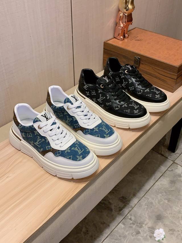 Factory direct price men's sports shoes, original design, LV* latest hot-selling