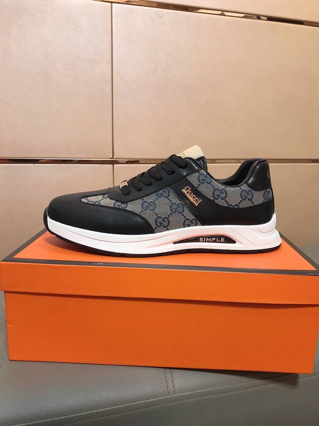 Factory direct price men's shoes, sportswear, original single-piece Gucci latest