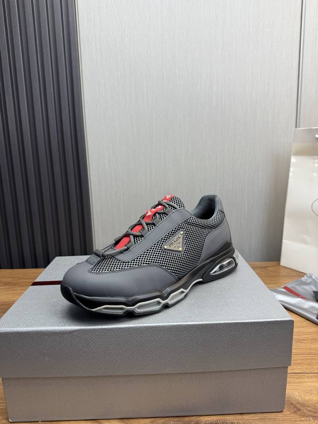 Factory direct price men's sports shoes, original single item, Prada men's shoes