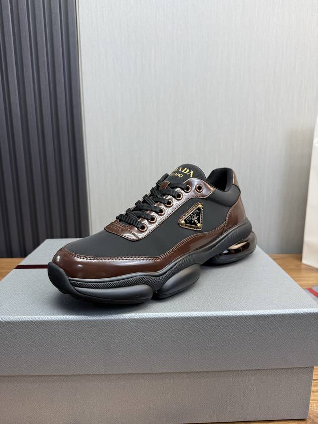 Factory direct price men's sports shoes, original quality, Prada men's shoes, be