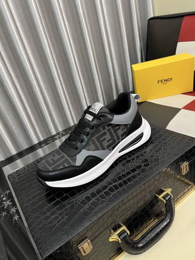 Factory direct price men's shoes, sportswear, original Fendi* latest hot-selling