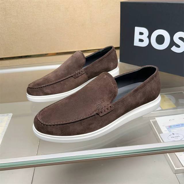 Factory direct price men's sports shoes, original design, new style suede loafer