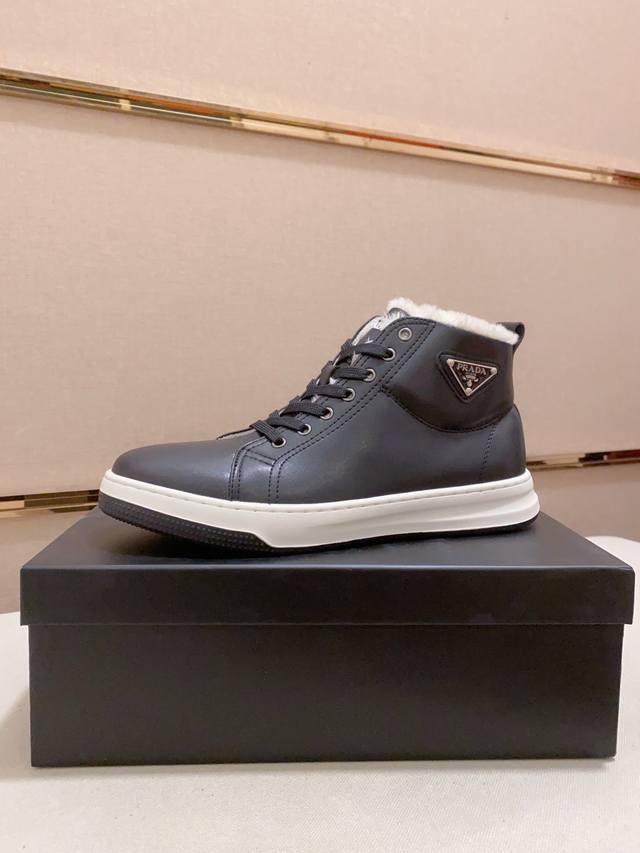 Factory direct price Prada ~ Prada trendy high-top new arrival, same style as of