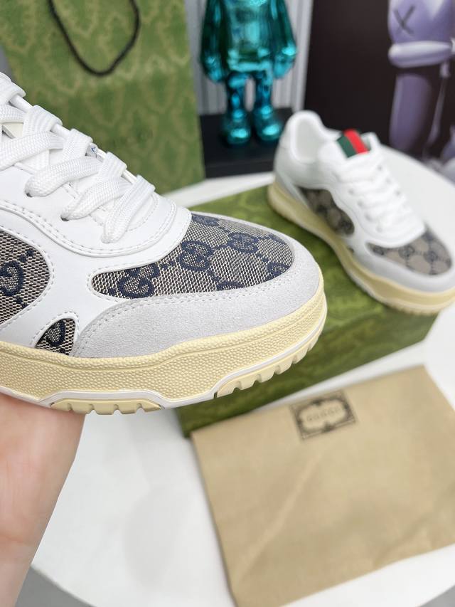 Gucci low-top casual sneakers, top-quality replica! One-to-one reproduction with