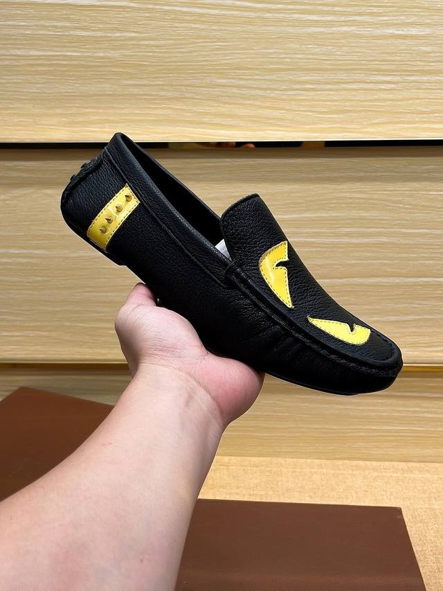 Authentic Fendi Men's Loafers from the Official Flagship Store. Featuring the la