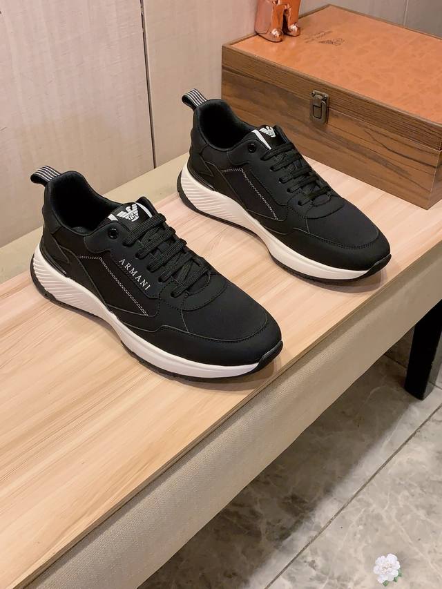 New Arrival: Factory direct Armani* latest hot-selling casual shoes, top-tier lu