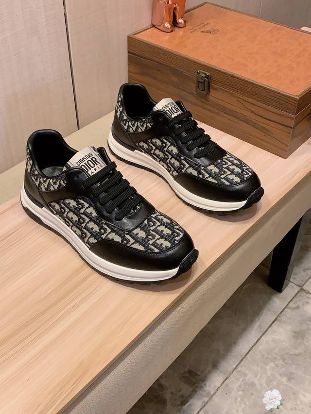 New Arrival: Factory direct price Dior* latest hot-selling casual shoes, top-tie