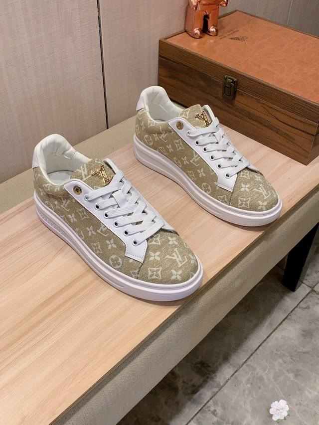 New Arrival: Factory Price Lv* Latest Hot-Selling Casual Shoes, Top Brand Luxury