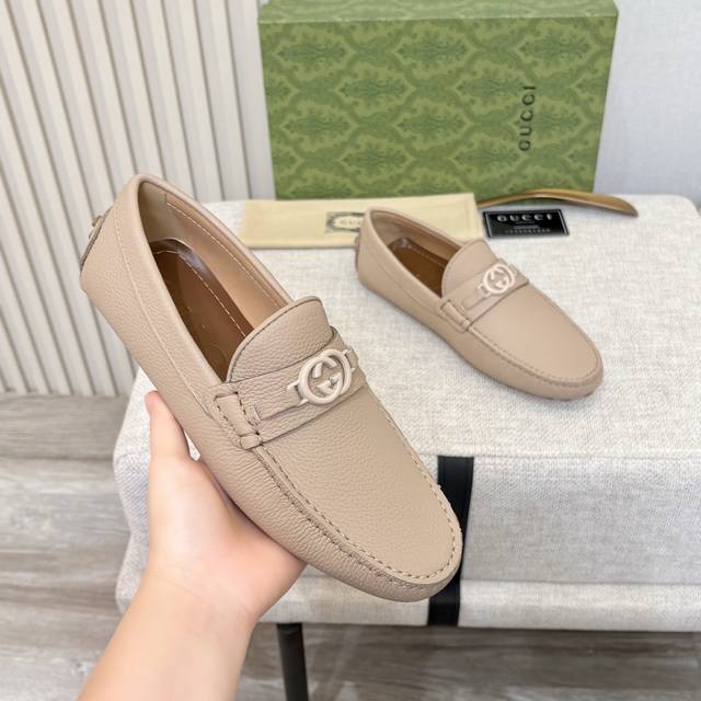 G brand men's driving shoes, 2025 official website synchronized, high-end qualit