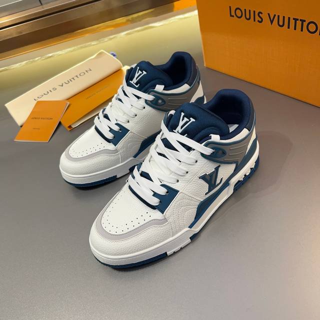 L.Vtrainer sneakers. This sneaker presents an innovative take on a classic model