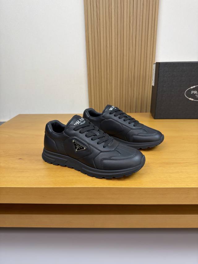Prada - High-end quality original single casual sports shoes - Upper: Imported N