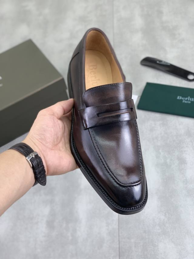 Factory direct price, genuine leather outsole series, top quality Berlu*I leathe