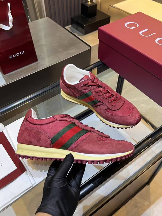 Gucci Re-Motion series platform casual sneakers, top-tier version, latest runway