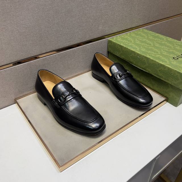 Factory Price Pp Gucci Men's Casual Leather Shoes 2025Z Store Release Sizes: 38-