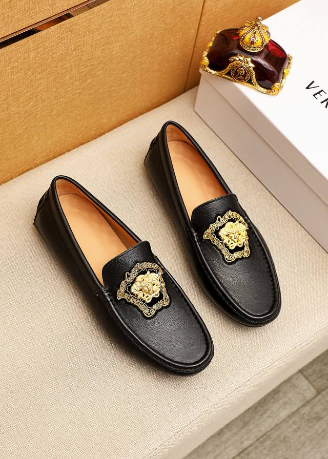 Product Brand: Versace Loafers True to Size: 38-44, 37, 45, 46 (Custom Made) Mat