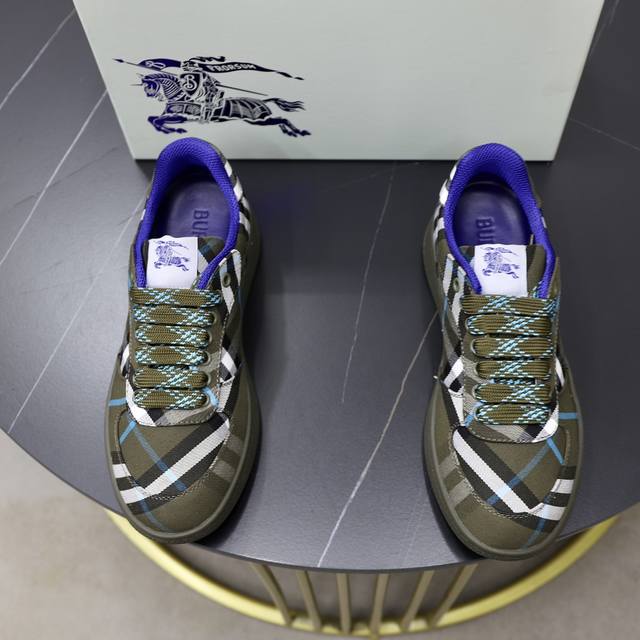 Factory Price: Top-quality original Burberry 2025Ss men's classic low-top check