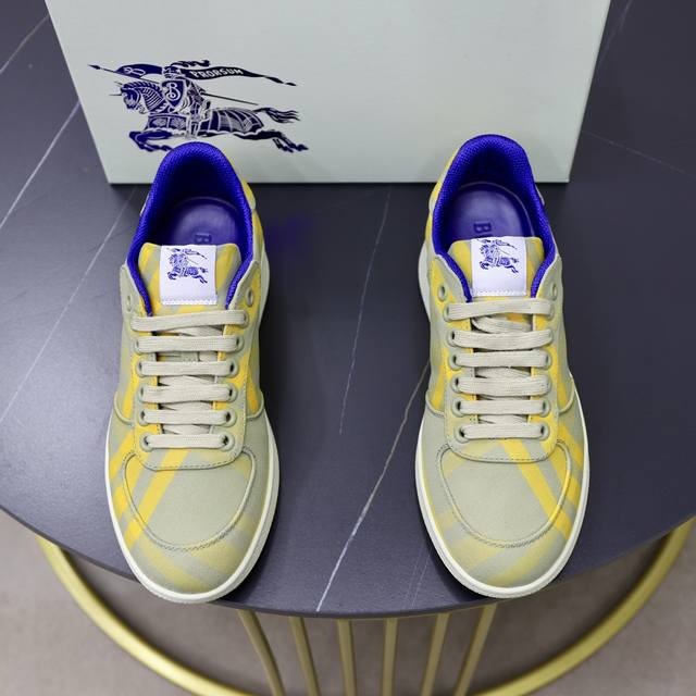 Factory Price: Top-quality original Burberry 2025Ss men's classic low-top check